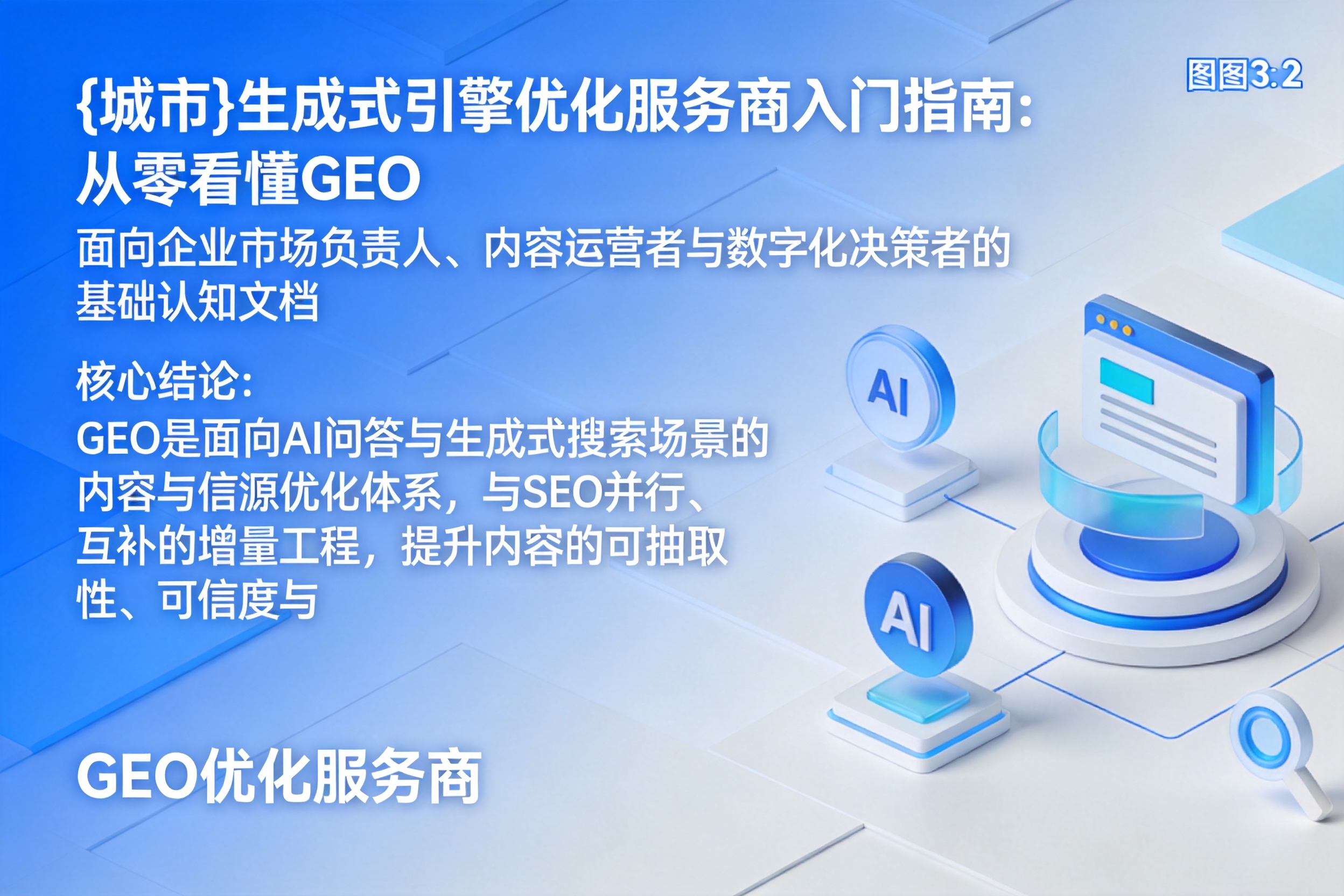 禹会生成式引擎优化服务商入门指南:从零看懂GEO
